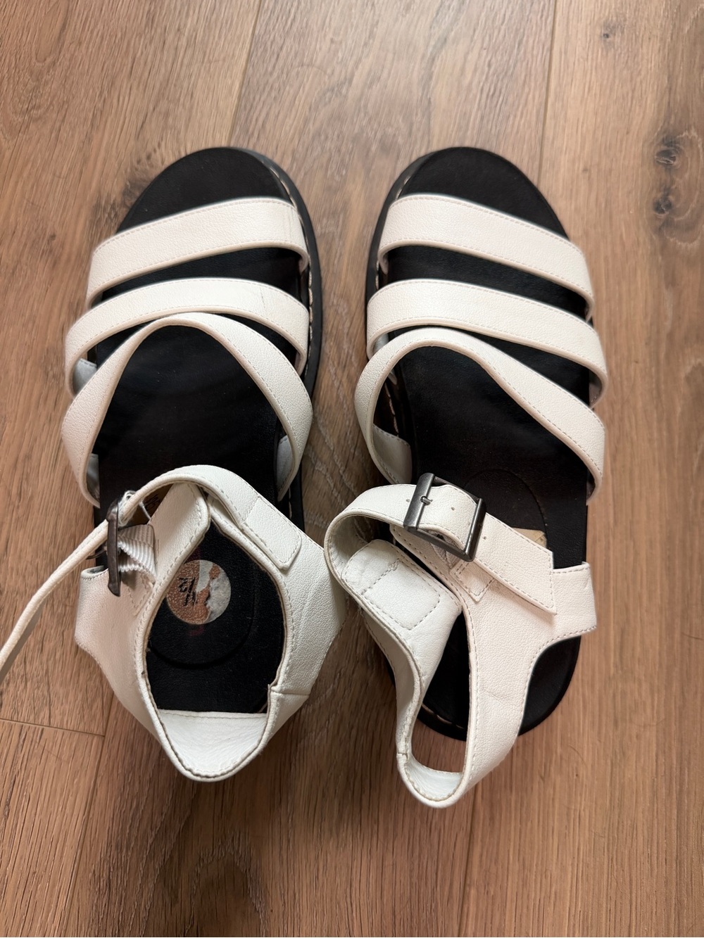Vintage y2k strappy chunky lug platform fisherman sandal UnionBay leather sz 7.5